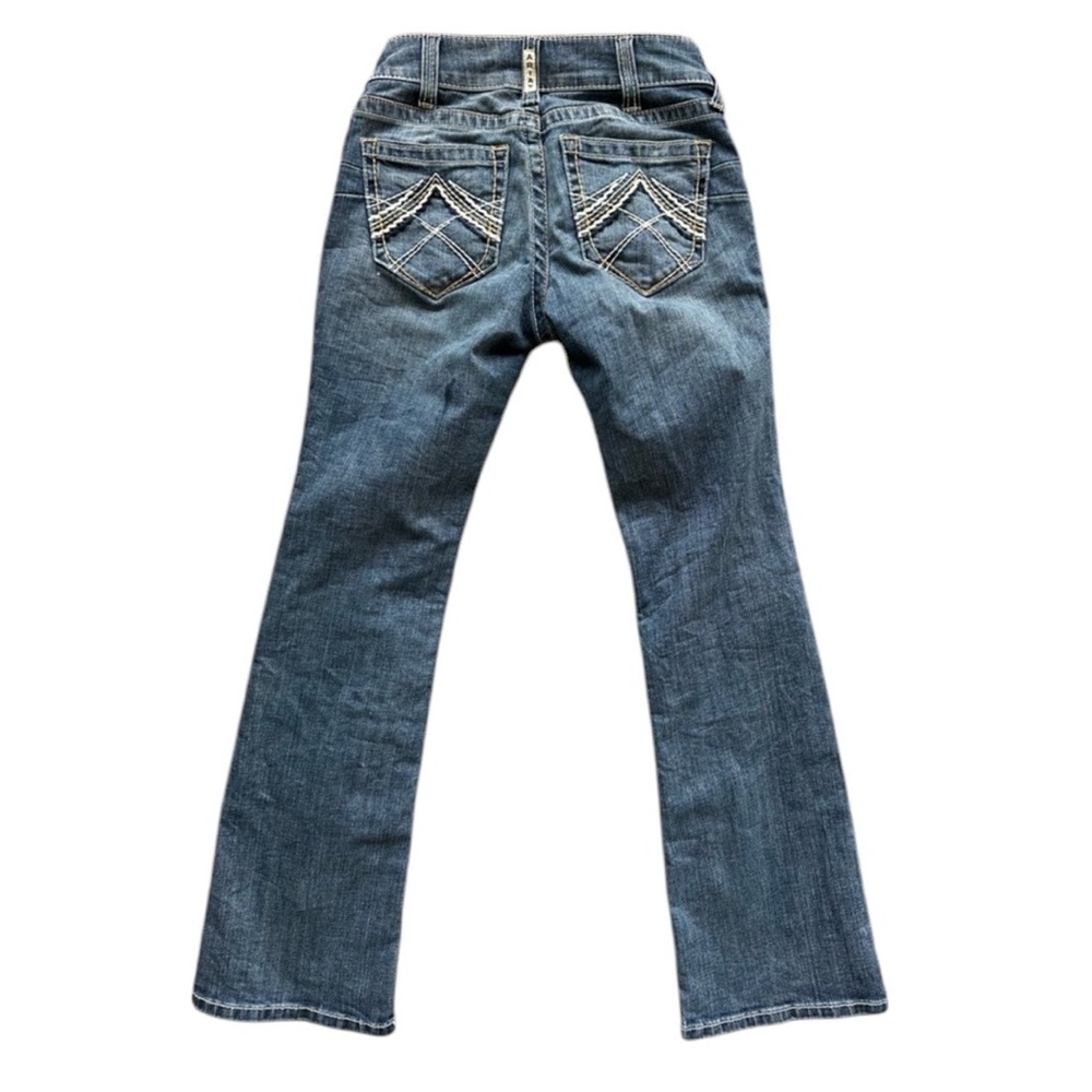 Ariart Real Denim Women’s Mid Rise Boot Cut Jeans size 25s - Picture 2 of 13
